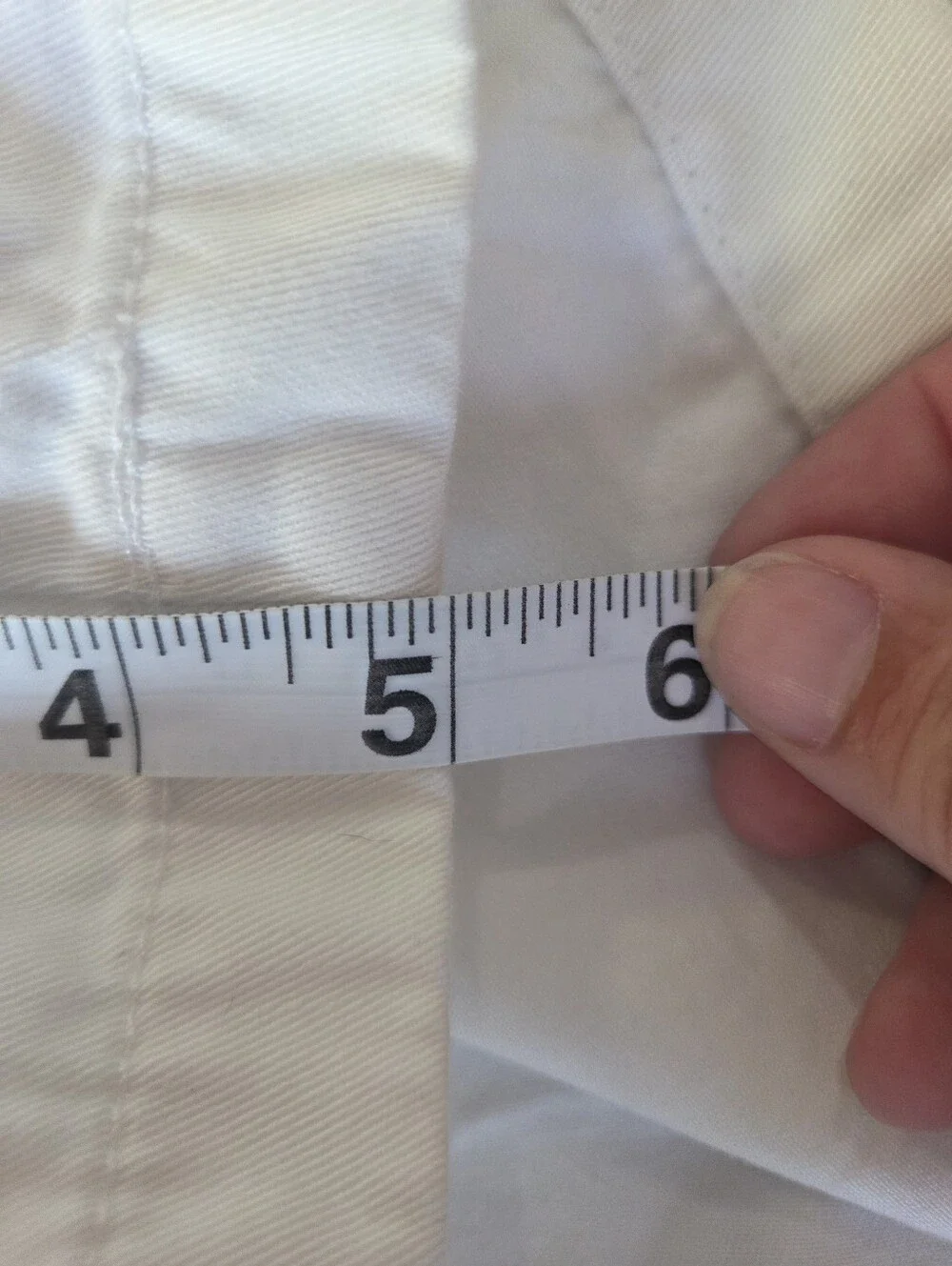 J. Crew White Chino Shorts Broken-In Cotton 10